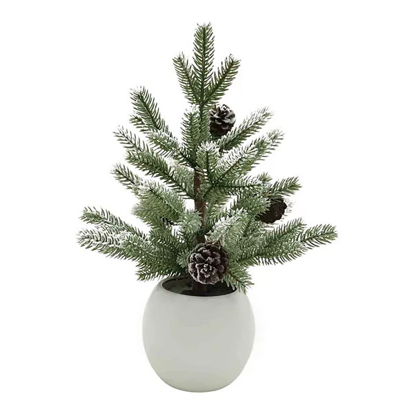 St. Nicholas Square® 16-Inch White Vessel Artificial Christmas Tree | Kohl's