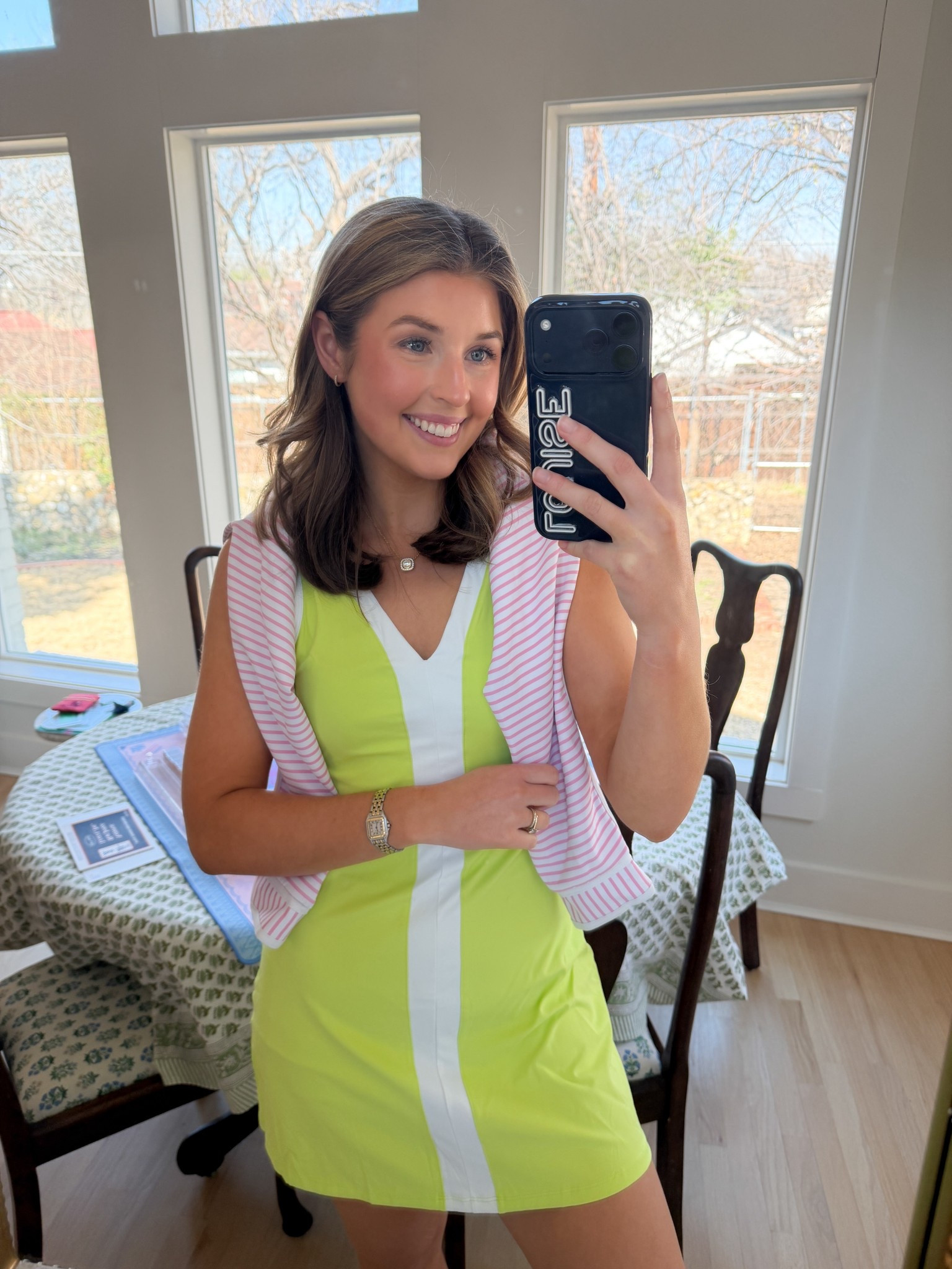 OOTD today! Wearing a S in dress