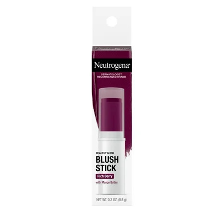 Neutrogena Healthy Glow Blush Stick Makeup in Rich Berry, 0.3 Oz | Walmart (US)