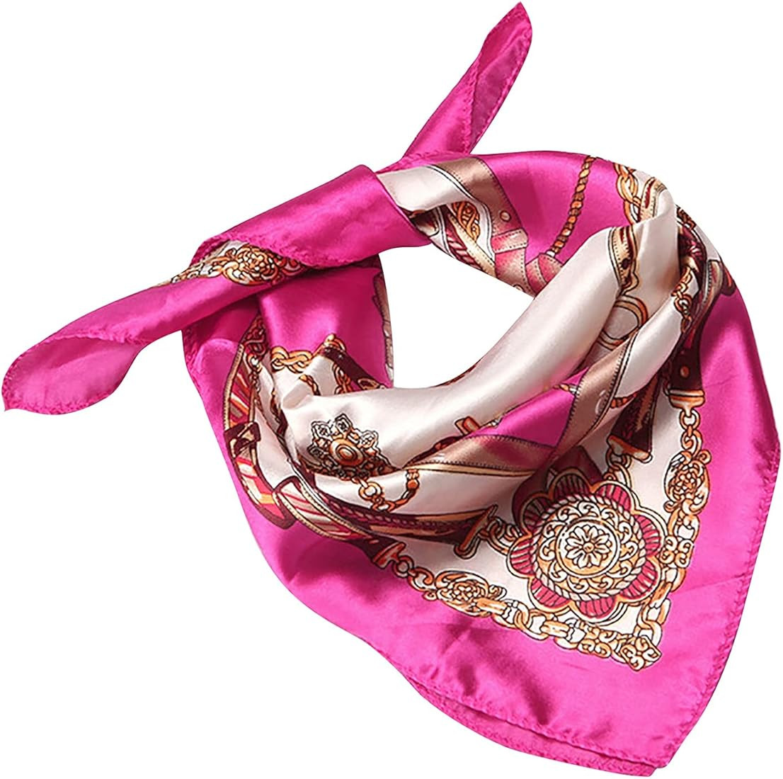 Large Satin Square Head Scarf | Amazon (US)