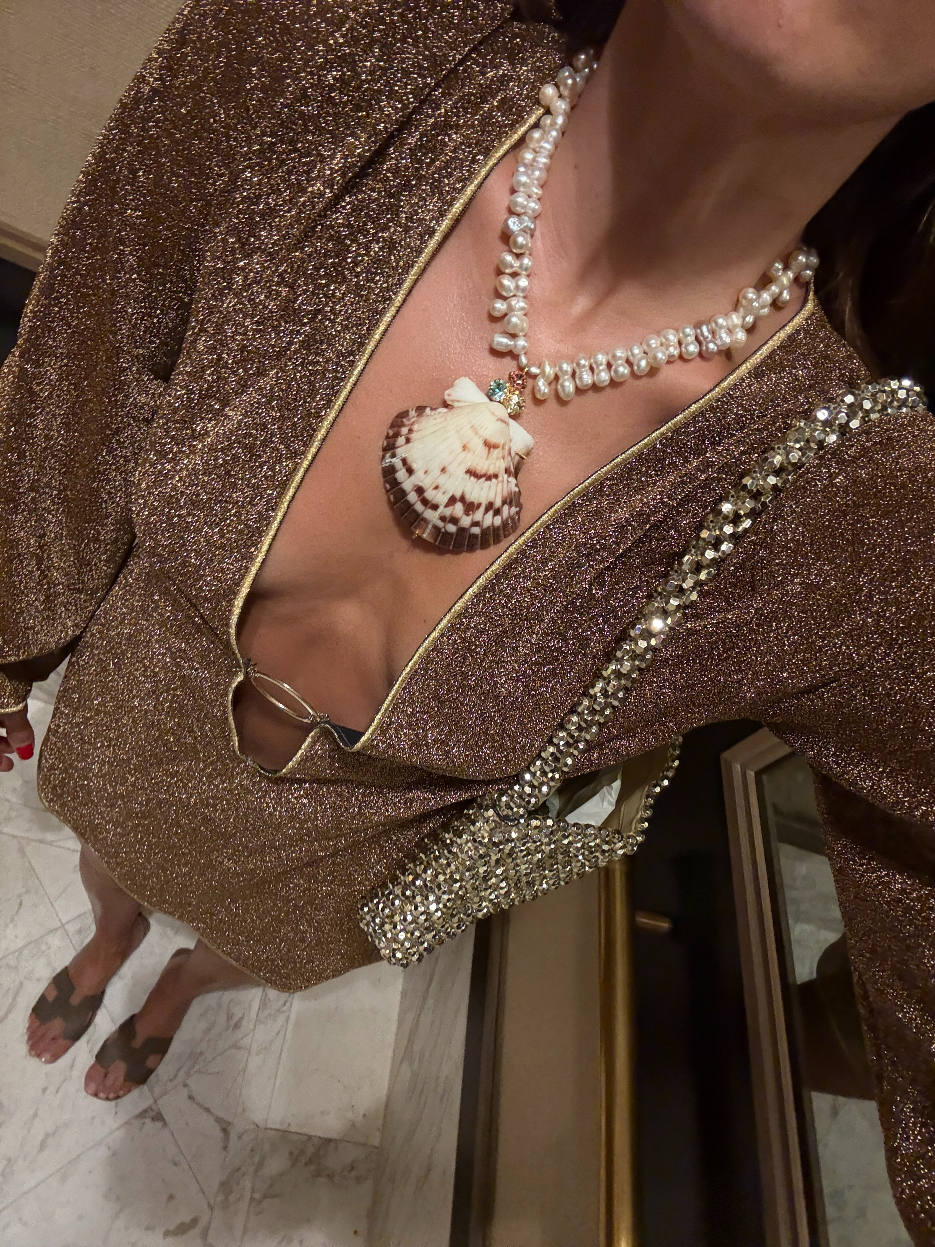 A sparkle moment. 

 #LTKWorkwear