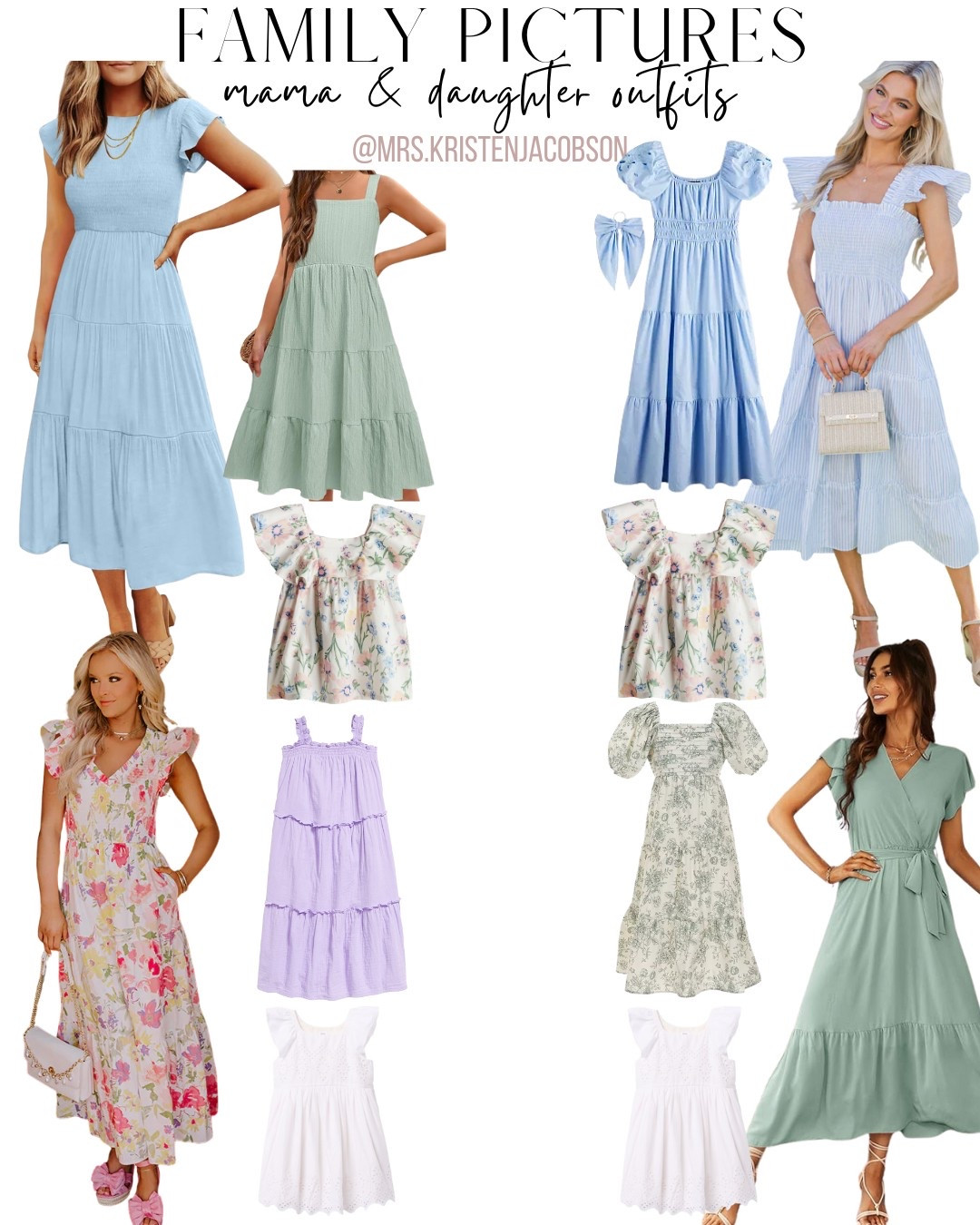 I had someone ask for some mother and daughter options for family pictures. Here are some options if you’re looking for that combo! 

Women’s dress, family picture outfit, family picture dress, family photo outfit, family photo dress, spring dress, maternity photo dress,  maternity picture dress, summer dress, girls dress, baby dress, mother and daughter dresses  

#womensdress #familypicturedress #familyphotodress #familypictureoutfit #familyphotooutfit #springdress 
#summerdress #kidsdress #babydress 

#LTKFamily #LTKBaby #LTKKids