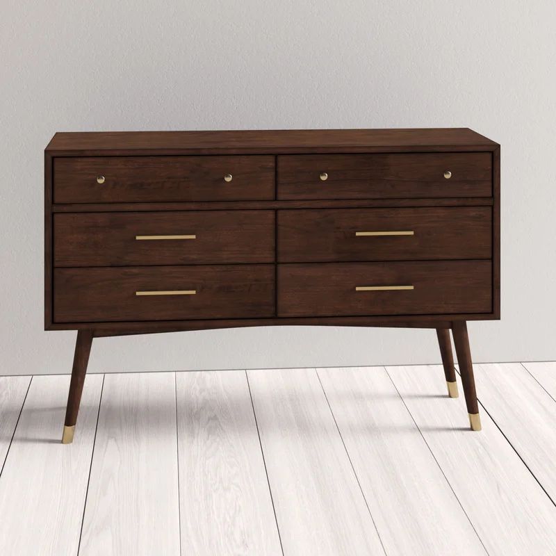 Winhall 6 Drawer Double Dresser | Wayfair North America