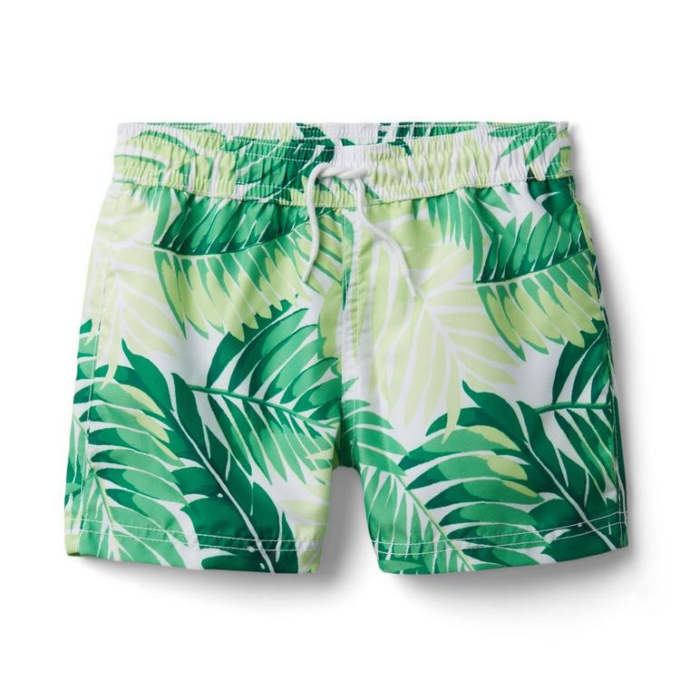 Palm Leaf Swim Trunk | Janie and Jack