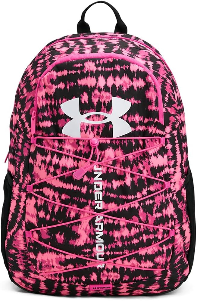 Under Armour Unisex-Adult Hustle Sport Backpack, (682) Fluo Pink/Black/White, One Size Fits All | Amazon (US)