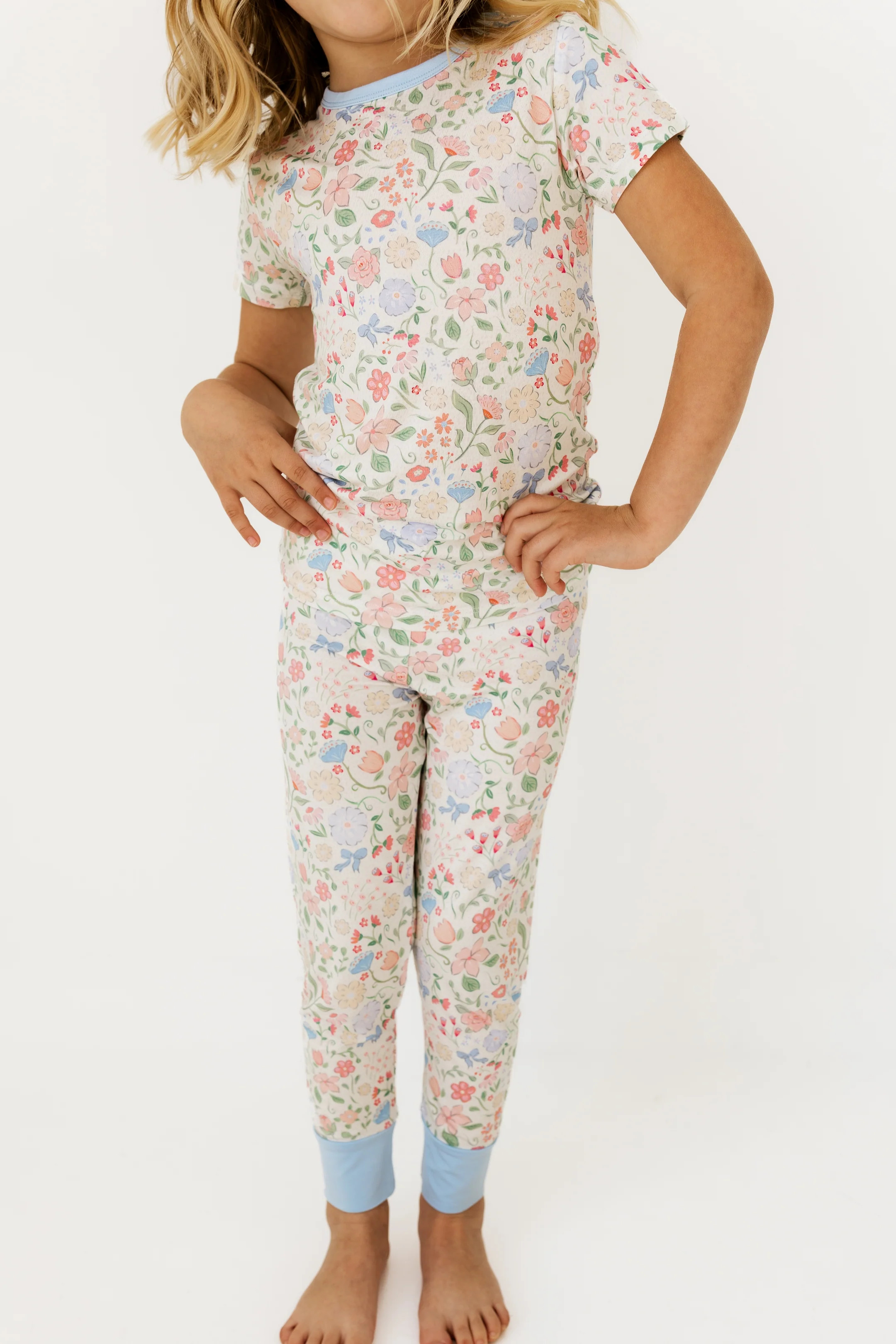 Eliana Two-Piece Pajama Set | Bamboo Kids Pajamas | In My Jammers | In My Jammers