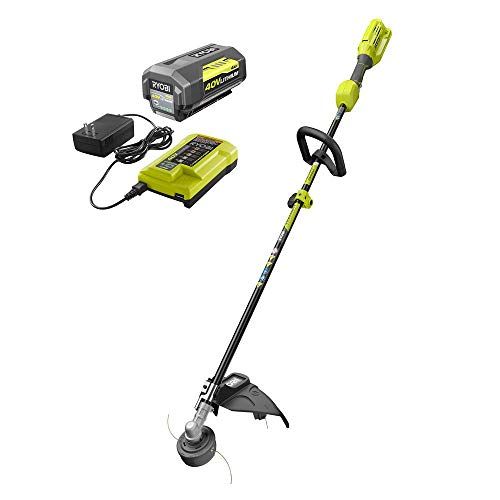 RYOBI 40-Volt Lithium-Ion Cordless Attachment Capable String Trimmer, 4.0 Ah Battery and Charger Inc | Amazon (US)