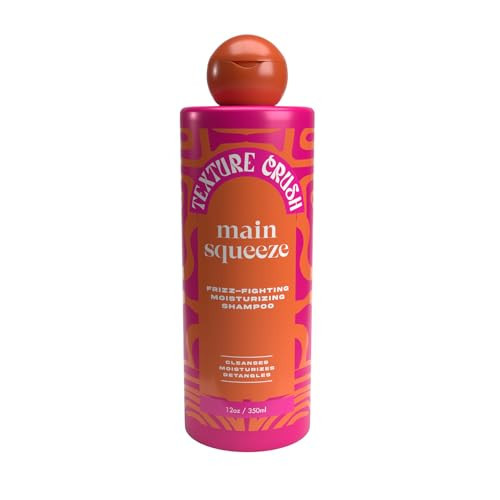 Texture Crush Main Squeeze Moisturizing Shampoo, Hydrating and Smoothing Shampoo for Frizzy, Dry, or Damaged Hair, Deep Conditioning Hair Care, Nourishing Formula for Soft, Healthy Strands | Amazon (US)