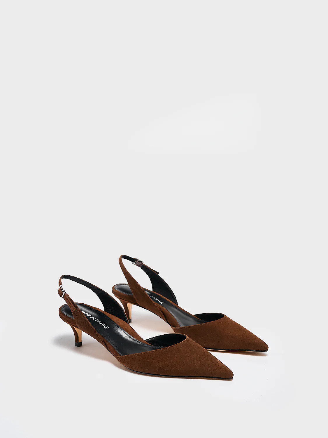 Classic Slingback Heels | Chocolate 45mm Heel | Marion Parke | Marion Parke