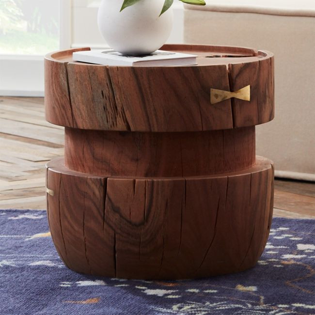 goop x CB2 - Belsize Large Stool | CB2