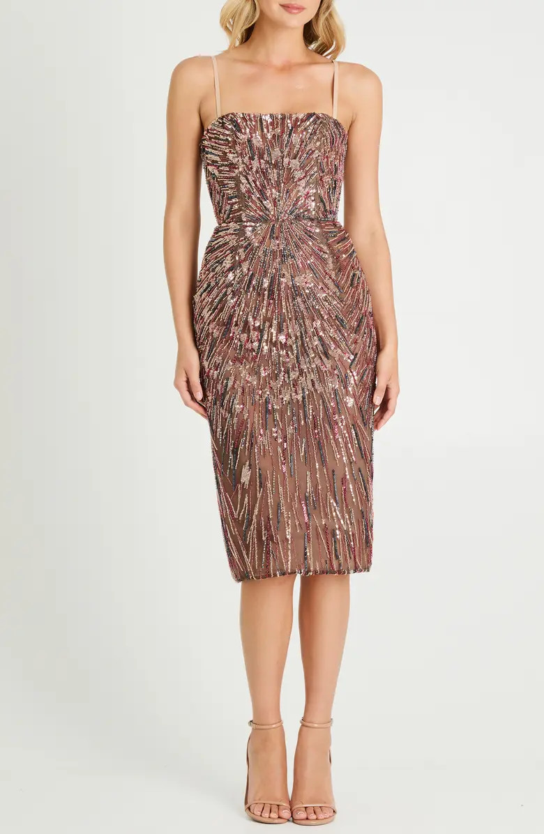 HELSI Marina Sequin Cocktail Pencil Dress | Nordstrom | Nordstrom