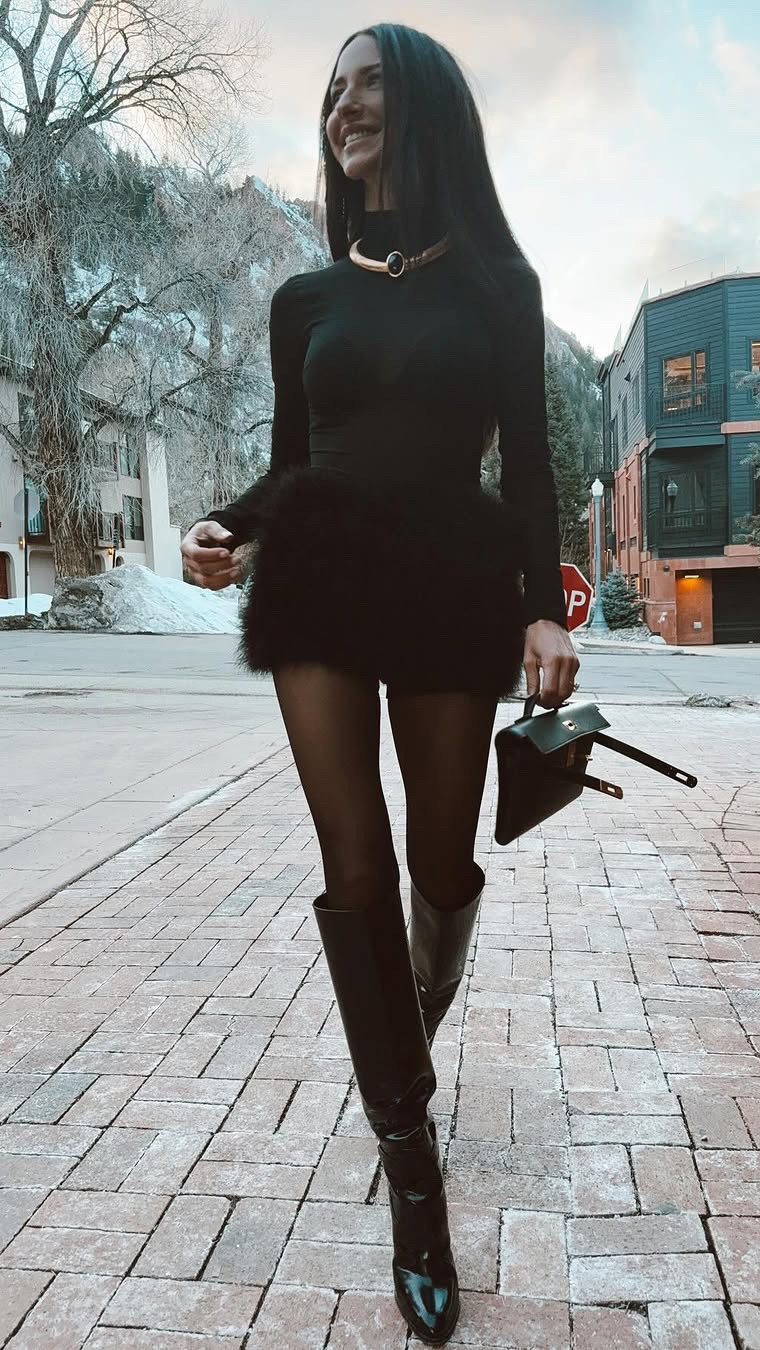 Nightclub kinda night in Aspen 💃