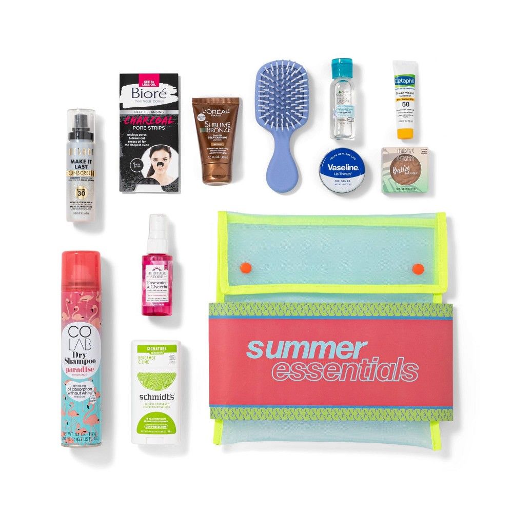 Target Beauty Capsule Summer Essentials Beauty Sample Box - 11pc | Target