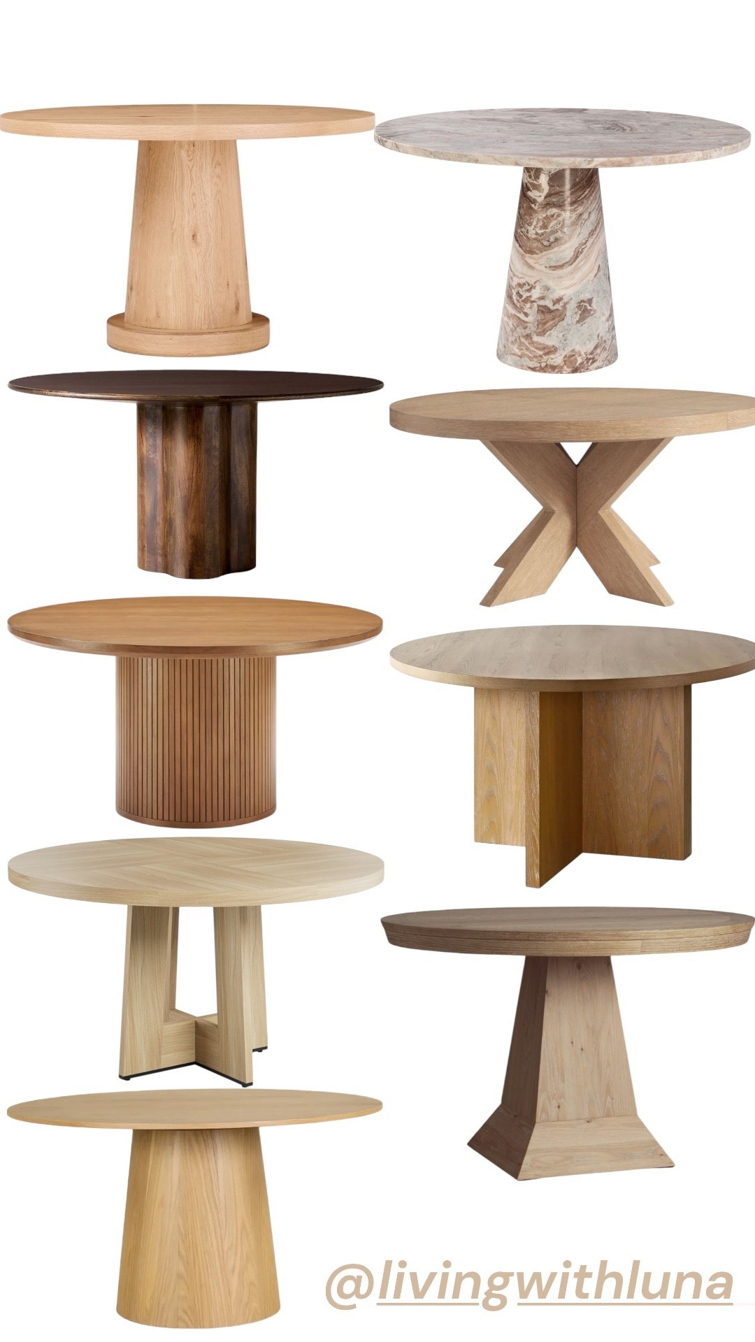 Round dining table 

#LTKHome