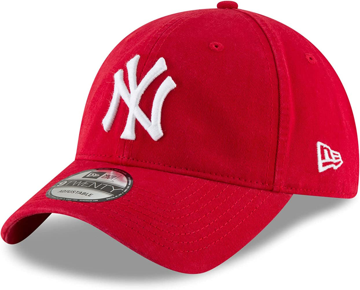 New Era MLB Core Classic Khaki 9TWENTY Adjustable Hat Cap One Size Fits All | Amazon (US)