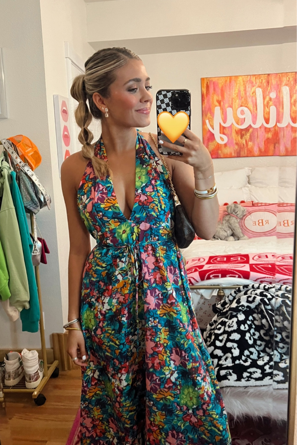 Chi O BUM BUM 2023 💛 Loved this look from our formal two weekends ago!!! This @freepeople dress was actually my back-up but I loved how the outfit ended up coming together. Paired with this fun bubble braid & my pink @goldengoose slides💕

#LTKFind #LTKstyletip #LTKSeasonal