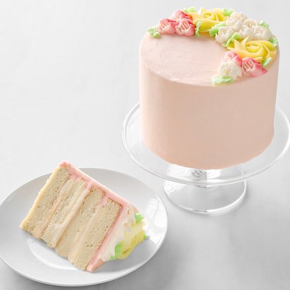 Easter Flower Four-Layer Vanilla Cake | Williams-Sonoma