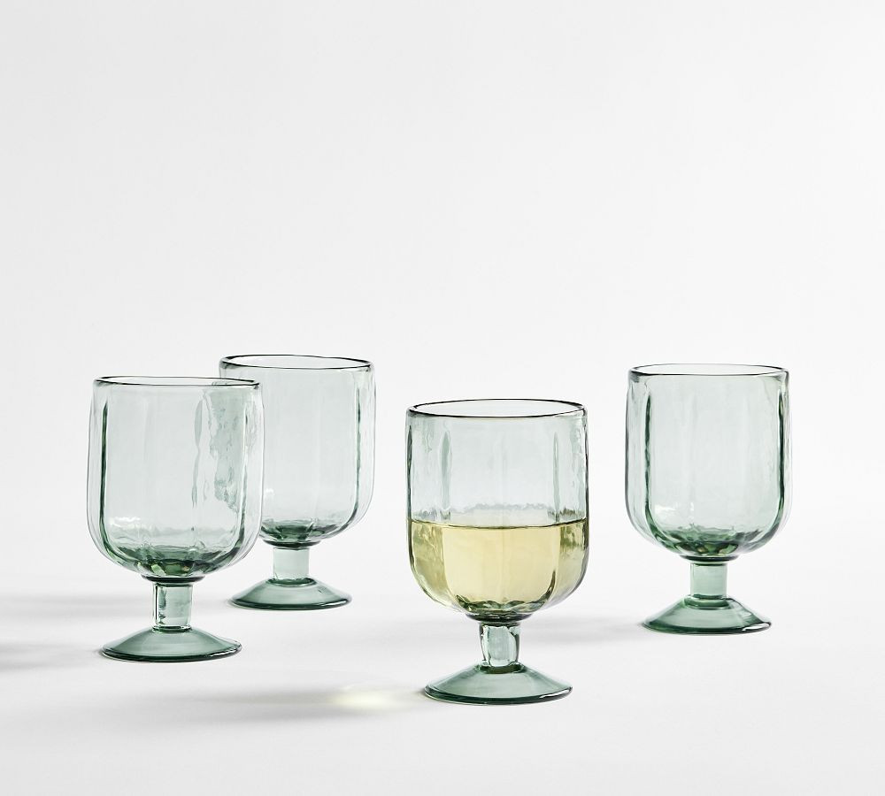 Hammered Café Short Goblets | Pottery Barn (US)