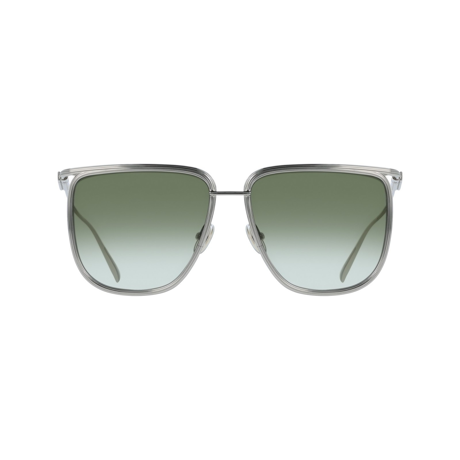 Ferragamo Green Gradient Square Ladies Sunglasses SF324S 750 58 | Jomashop.com & JomaDeals.com