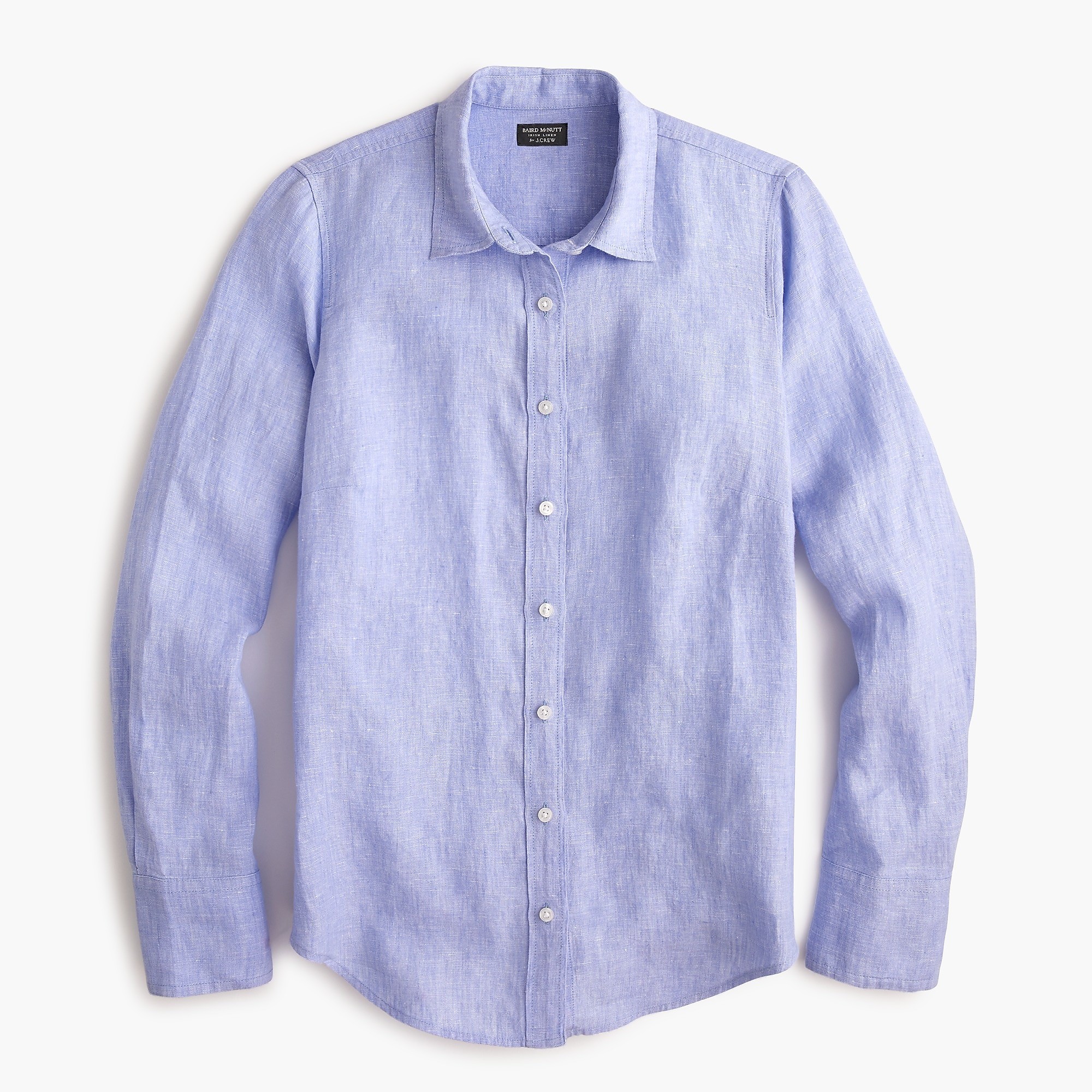 Slim perfect shirt in piece-dyed Irish linen | J. Crew US