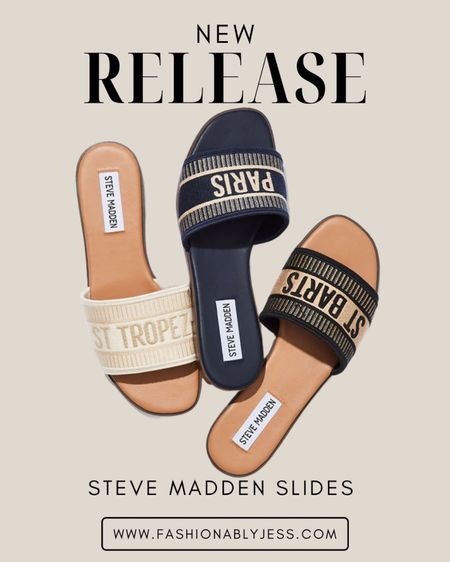 Obsessed with these Steve Madden slides! Perfect for pairing with a cute spring outfit! 

#LTKstyletip #LTKshoecrush #LTKFind