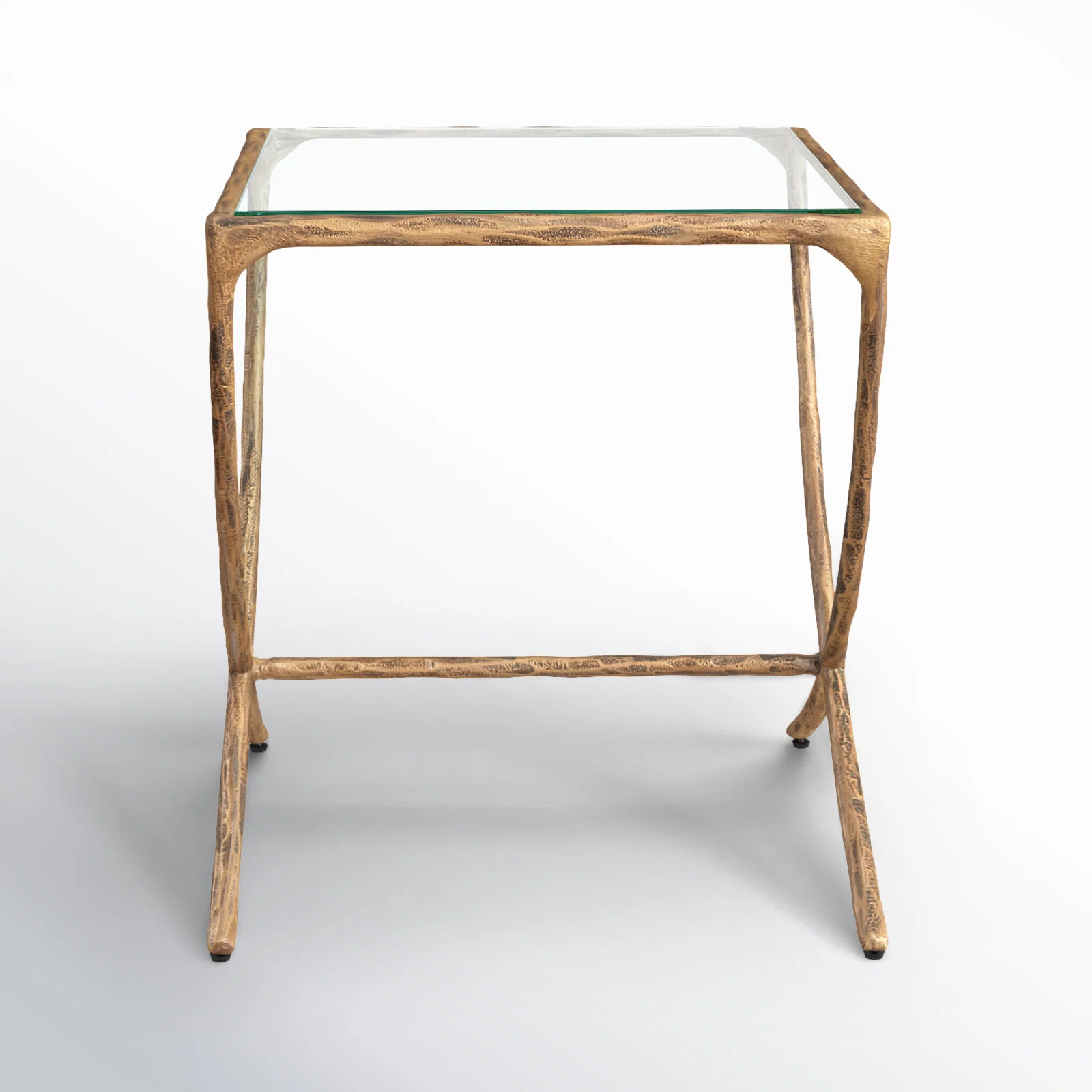 Joss & Main Evelynn Glass End Table & Reviews | Wayfair | Wayfair North America