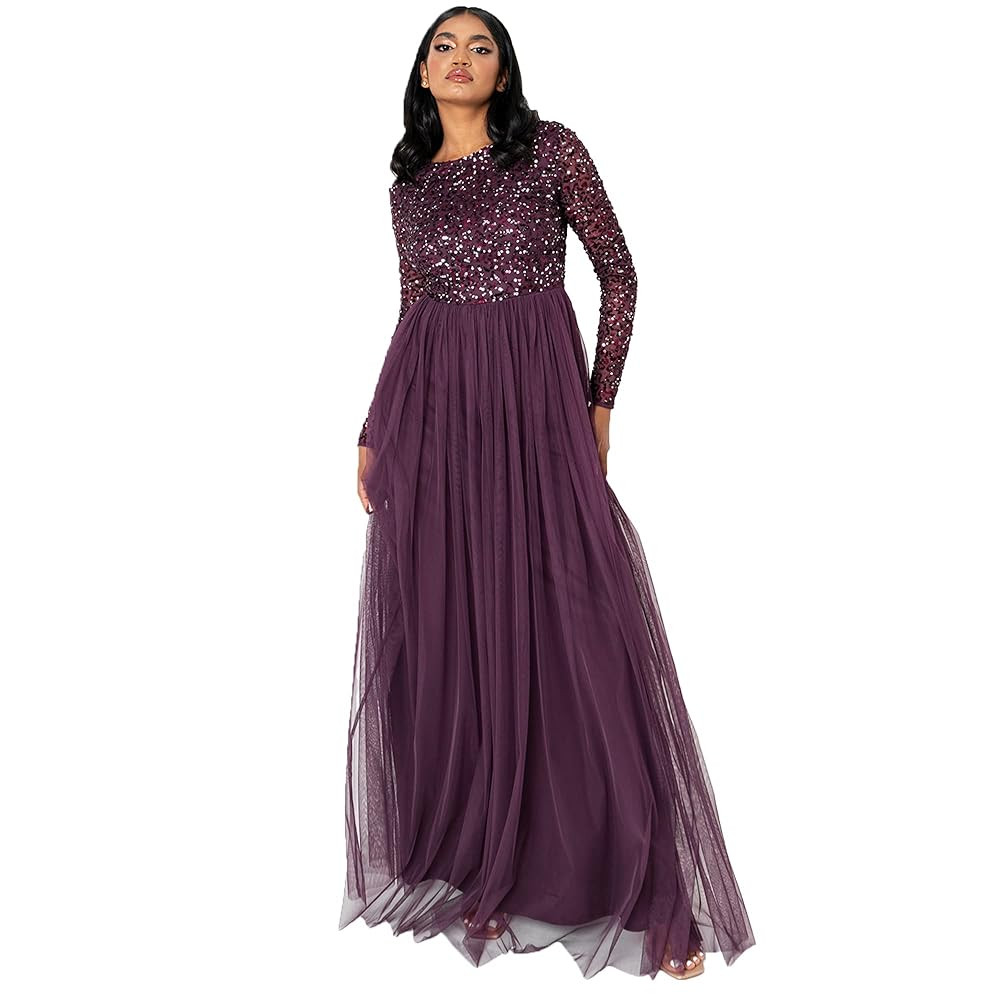 Maya Deluxe Damen Bridesmaid Dress | Amazon (DE)