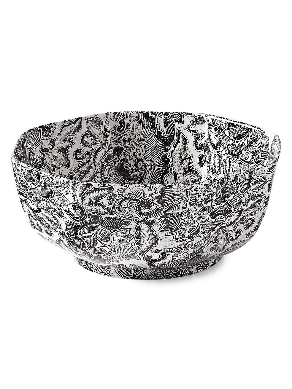 Burleigh Faded Peony Octagonal Bowl | Saks Fifth Avenue