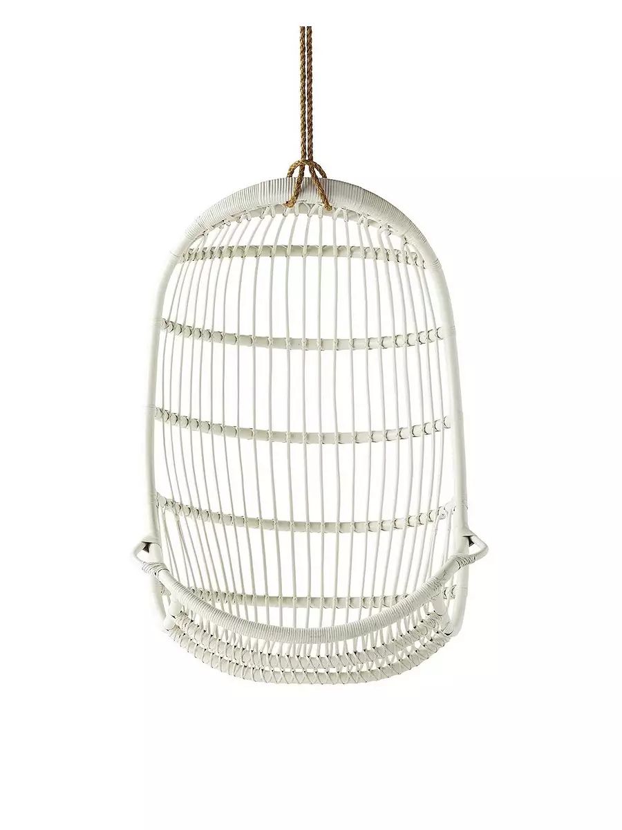 Hanging Rattan Chair | Serena and Lily