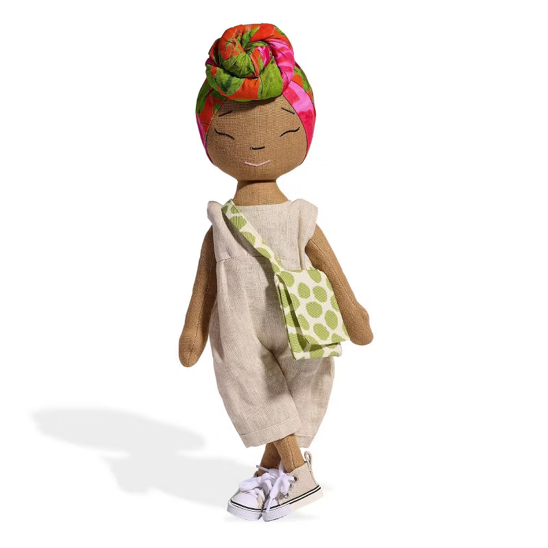 HarperIman 14" Handmade Linen Doll - Carmen | Target