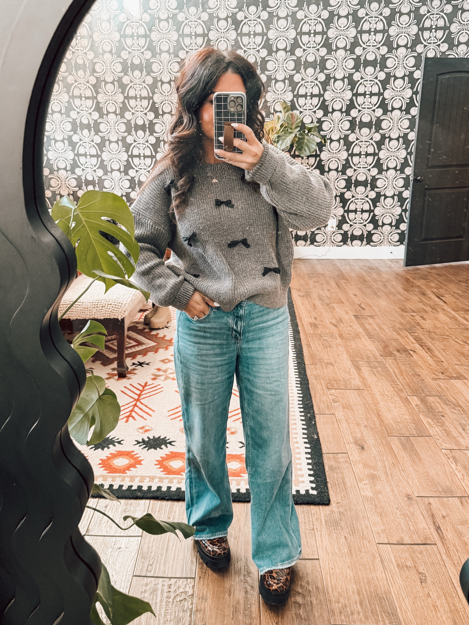 Cute casual outfit for winter jeans on sale and lots of sweaters on sale this one sold out 

#LTKFindsUnder100 #LTKSaleAlert #LTKGiftGuide