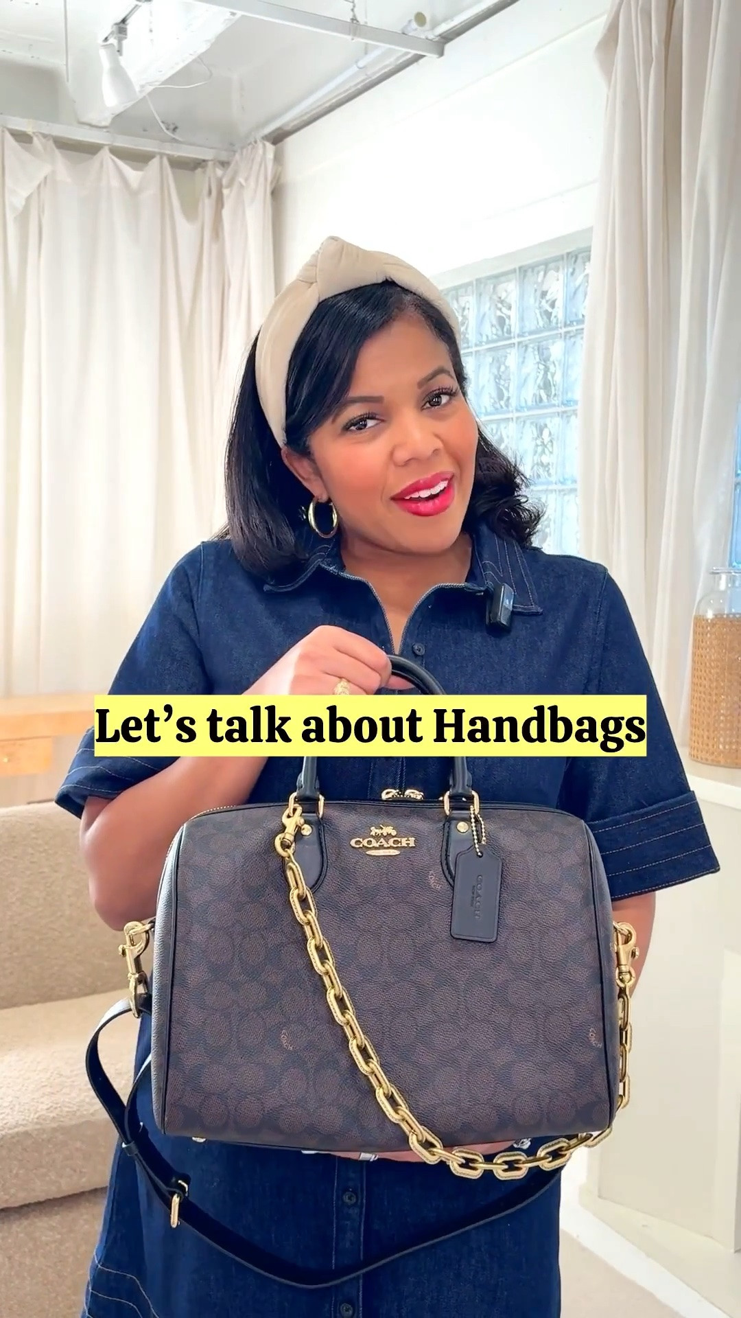 Let’s discuss the large coach Rowan, one of my favorite bag styles at Coach outlet

#LTKvlog