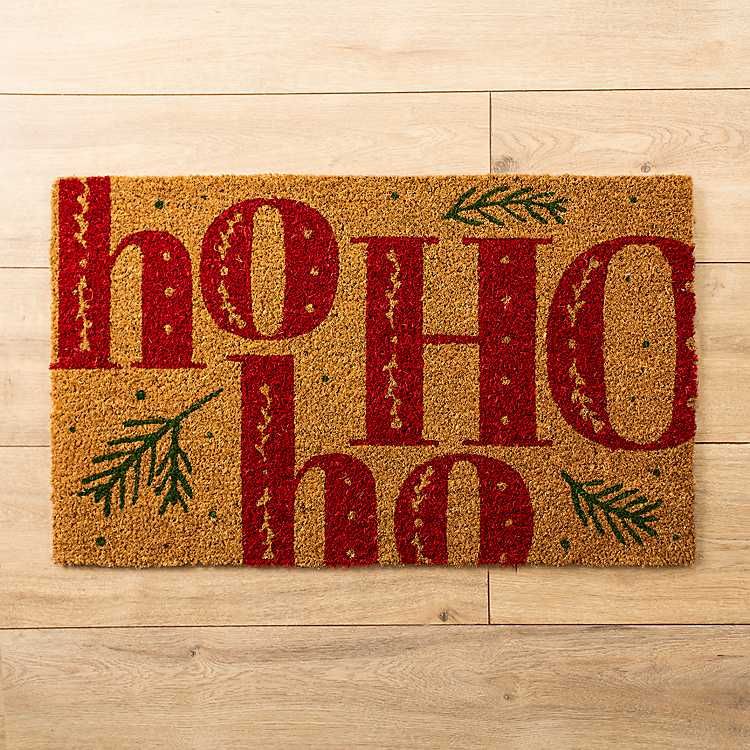 Red Ho Ho Ho Doormat | Kirkland's Home