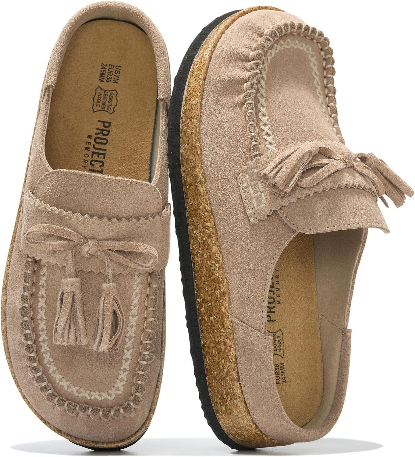 Project Cloud 100% Genuine Leather Clogs for Women - Womens Clogs and Mules | Amazon (US)