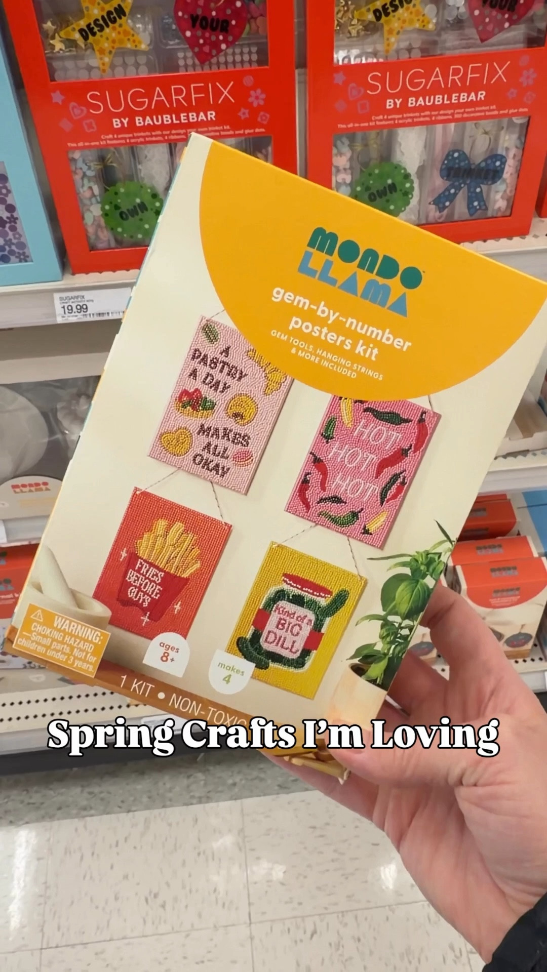 🌸 Craft night, but make it cute! I’ve been loving these spring craft kits for adults—they’re such a fun way to slow down and get creative. Plus, they are on sale! The Mondo Llama options have the prettiest spring vibes and come with everything you need, which makes them perfect for a relaxing afternoon project or a little girls’ craft night.

These kits from. @Target are such an easy way to add a little handmade touch to your spring decor.

#springcrafts #adultcrafts #mondollama #springdiy #craftideas #targetfinds #springdecor #creativehobbies #ltkhome #ltkfinds

#LTKHome #LTKSpringSale