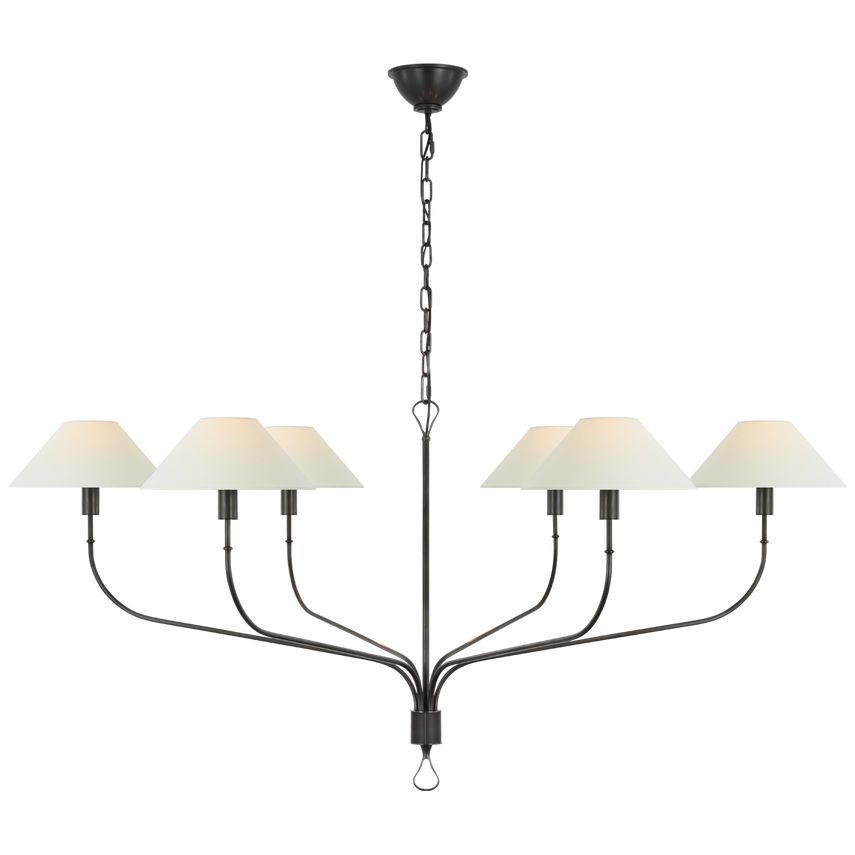 Griffin Extra Large Tail Chandelier | Visual Comfort