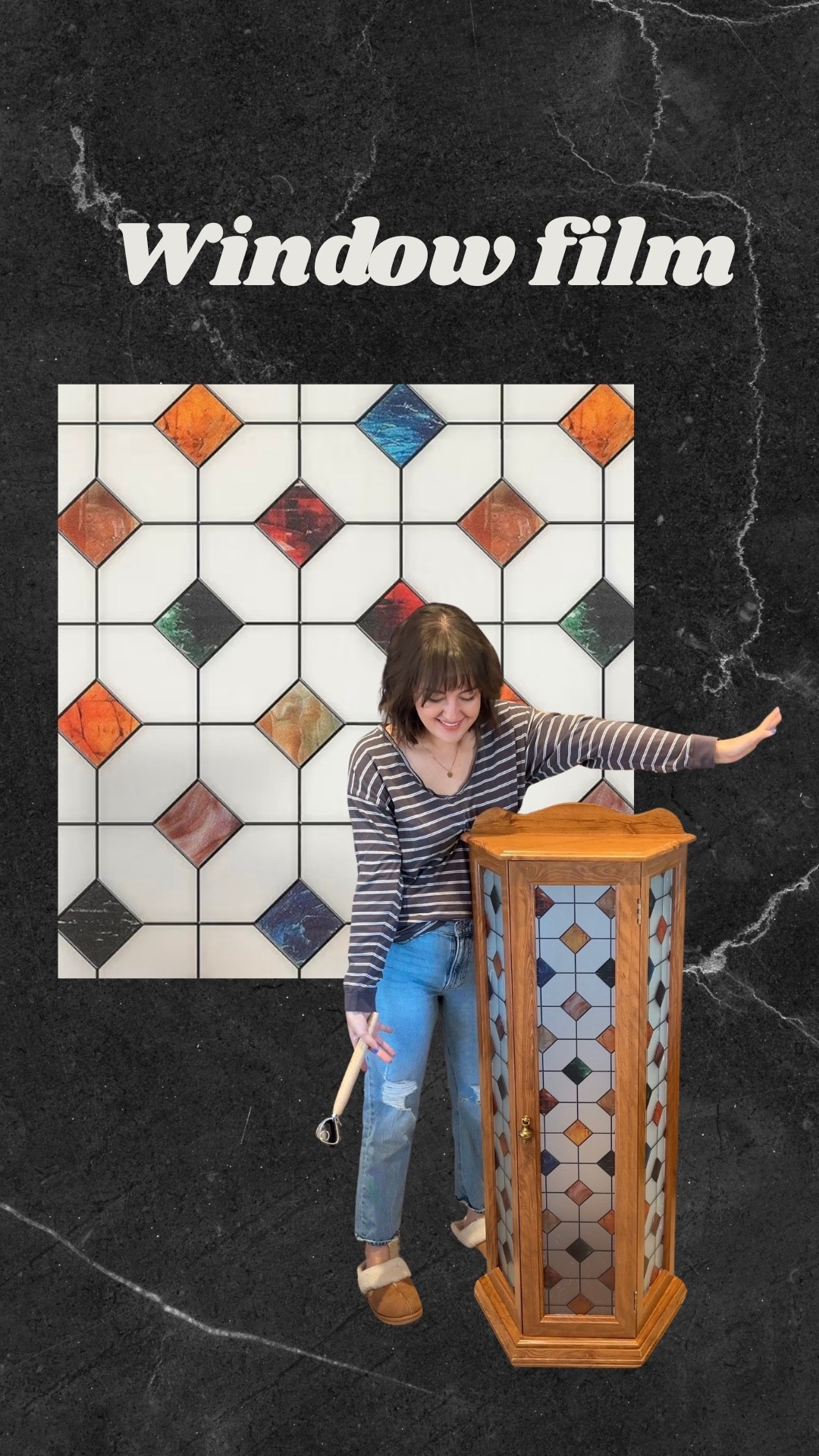 Stained glass window film!

#LTKHome #LTKSaleAlert