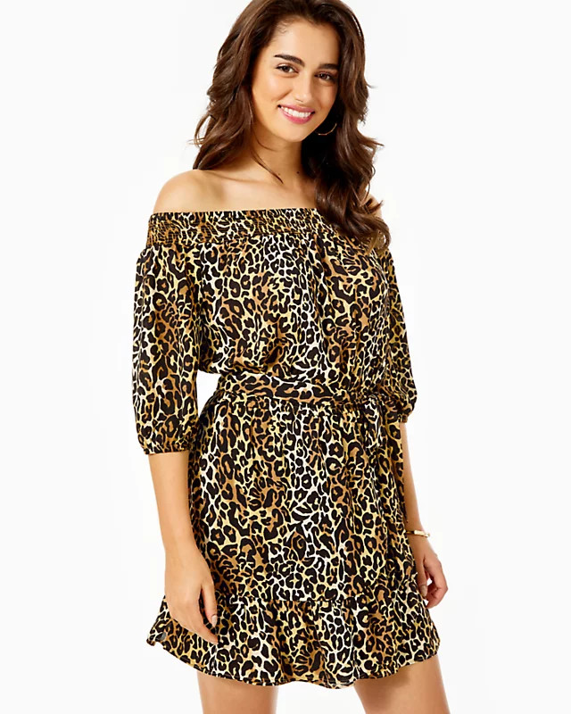 Rochelle Off-The-Shoulder Romper | Lilly Pulitzer