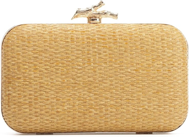 Freie Liebe Straw Clutch Purses for Women Formal Summer Evening Bag Woven Handbags | Amazon (US)