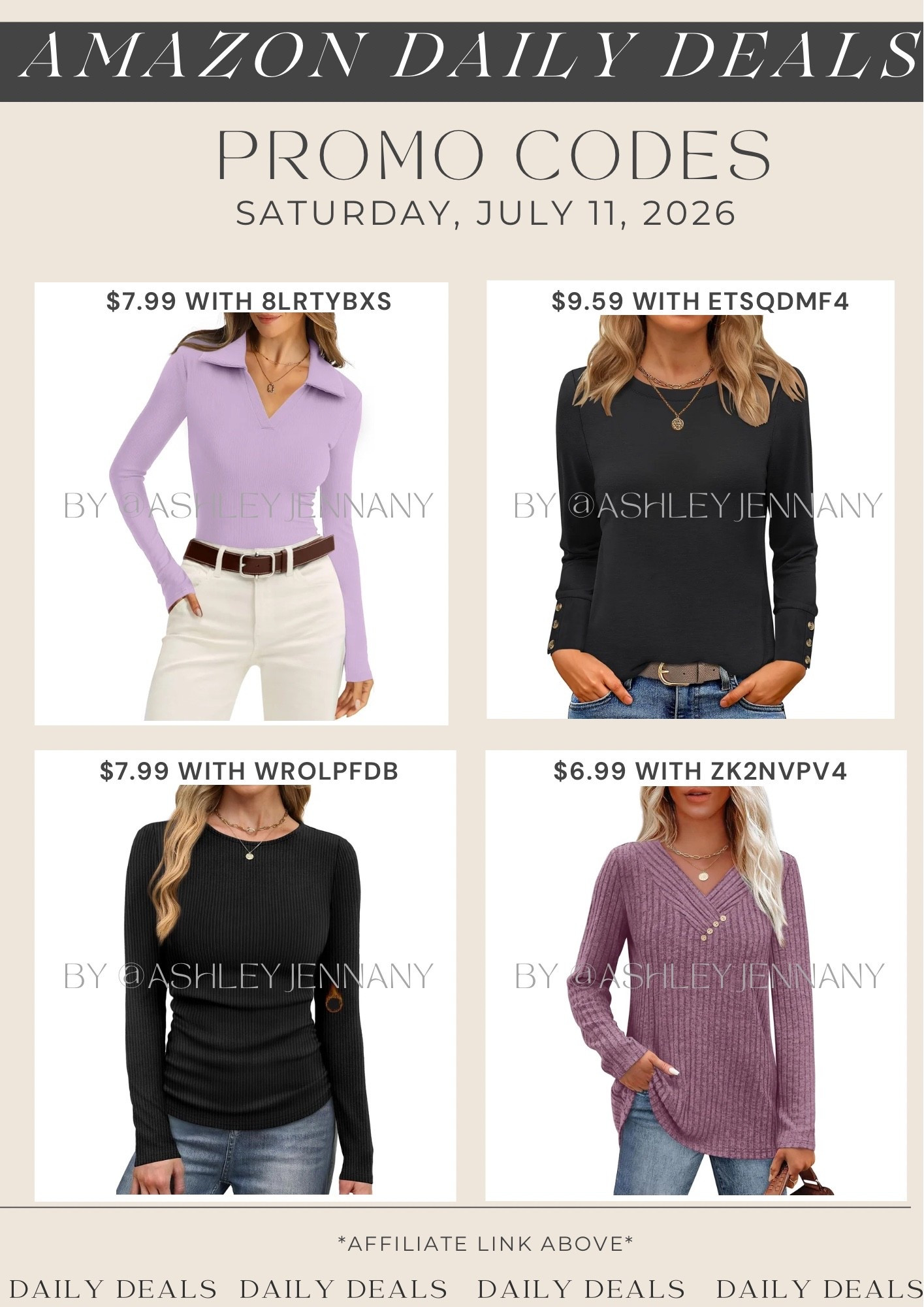Amazon deals

#LTKSaleAlert #LTKMidsize #LTKootd