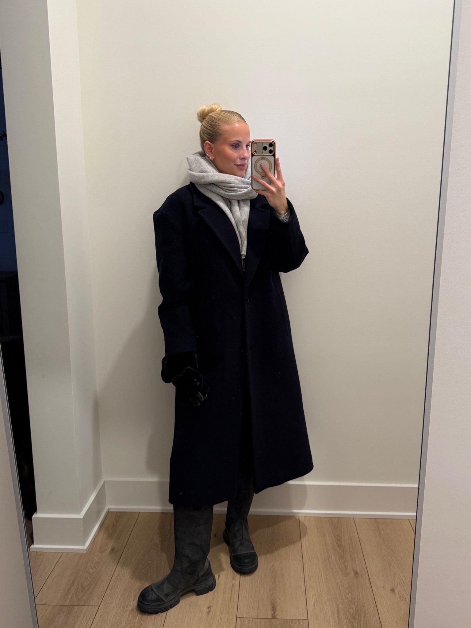 Wearing a medium in coat (linking similar) and sweater, 26 in jeans, boots are tts (older - linking similar)! #kathleenpost

Winter outfit, outdoor winter outfit, winter fashion, winter coat look, cold weather wear 

#LTKHoliday #LTKSeasonal