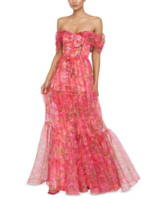 Tia Off Shoulder Organza Gown | Bloomingdale's (US)