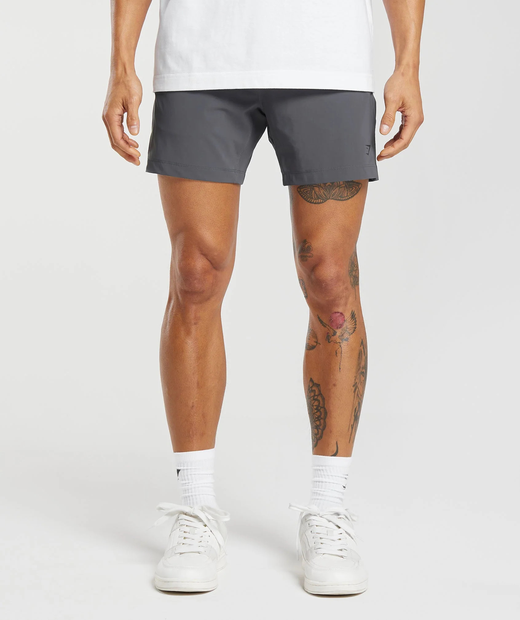 Gymshark Studio Shorts - Onyx Grey | Gymshark (Global)