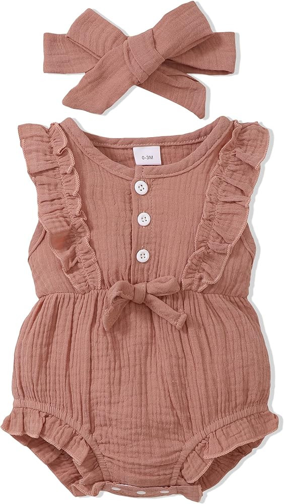 Renotemy Rompers Jumpsuits Short Sleeve Romper | Amazon (US)