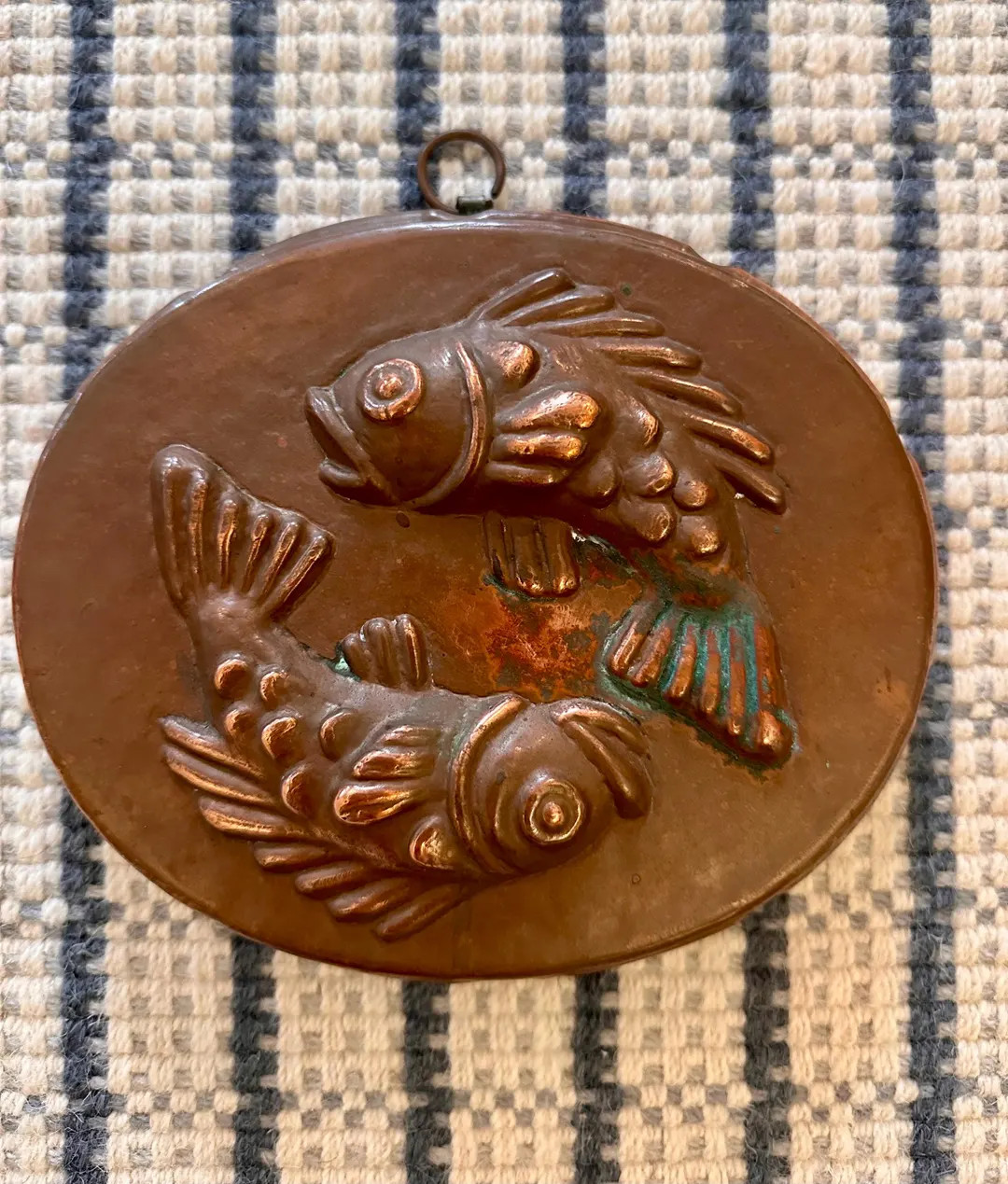 Vintage Copper Fish Mold, Great Patina and Ready to Hang. Tin Interior, Nice Shape - Etsy | Etsy (US)