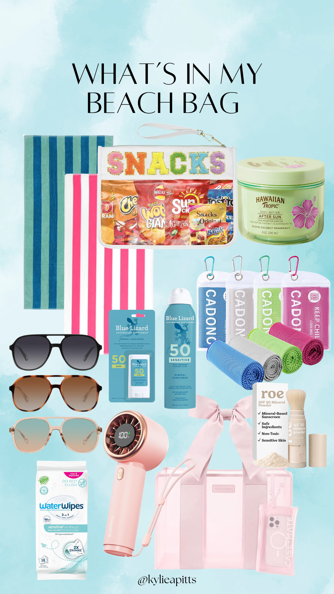 What's in my beach bag! 

 #LTKSeasonal #LTKSwim #LTKTravel