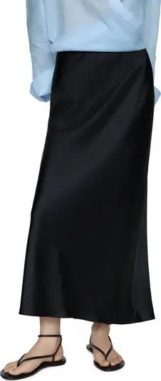 Satin Midi Skirt | Nordstrom