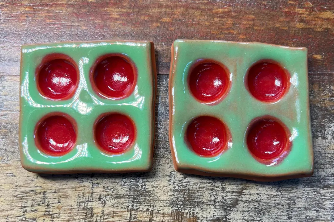 NEW ITEM! Oil Well in Crimson and Green - Etsy | Etsy (US)