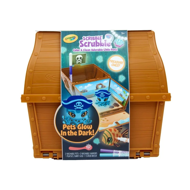 Crayola Scribble Scrubbie Pets Glow Ocean Playset, Toys for Boys & Girls, Gifts for Kids, Child -... | Walmart (US)