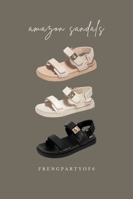 Cute Amazon sandals for summer!

#LTKSeasonal #LTKfindsunder50 #LTKshoecrush